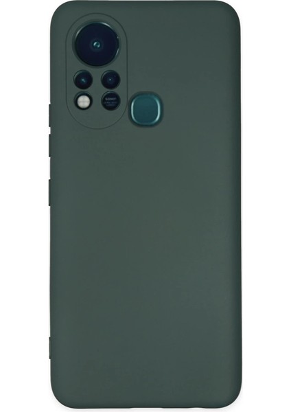 Infinix Hot 11S Kılıf Nano Içi Kadife Silikon - Koyu Yeşil modelleri