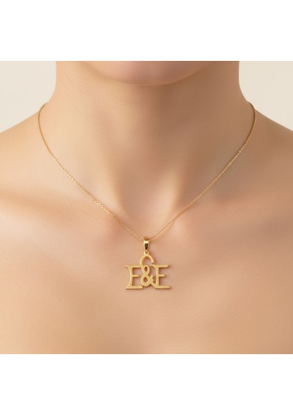 8 Ayar Altın Kolye Ucu E&e GM11144 1 gr