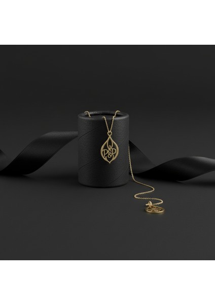 8 Ayar Altın Kolye Ucu D&p GM11018 0.5 gr modelleri