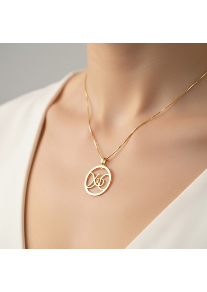 8 Ayar Altın Kolye Ucu D&x GM11114 0.5 gr