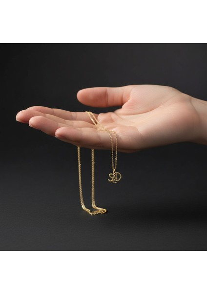 14 Ayar Altın Kolye Ucu D&s GM11055 0.5 gr fiyatları