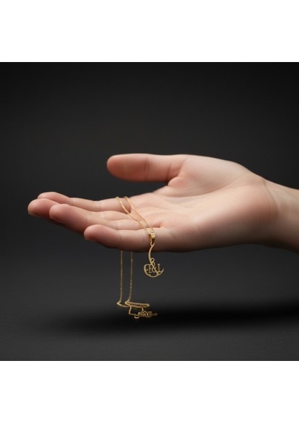 8 Ayar Altın Kolye Ucu E&l GM11223 1 gr fiyatları