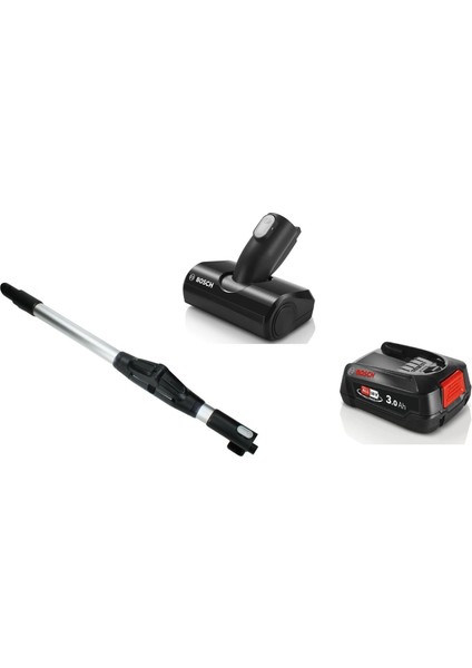 Unlimited 6-7-8 Serileri Uyumlu Kırılabilir Boru Mini Turbo Fırça 3 Ah Batarya 3lü Set