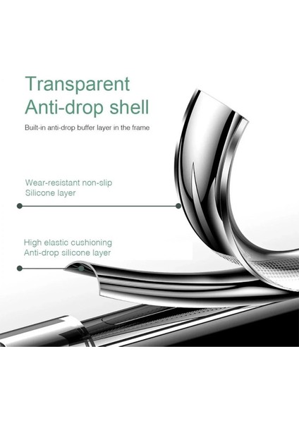 Xiaomi Redmi 9t Kılıf Lüx Şeffaf Silikon modelleri