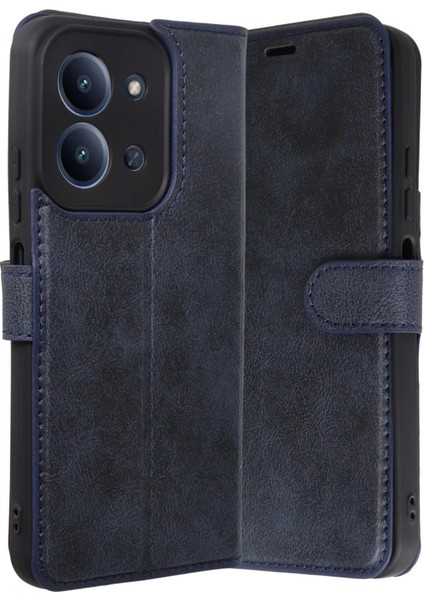 Xiaomi Redmi 15C 4g Trend S Plus Kapaklı Kılıf - Lacivert