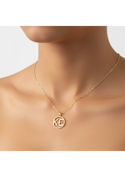 8 Ayar Altın Kolye Ucu E&k GM11200 1 gr