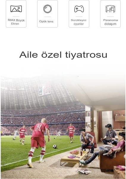 Shinecon SC-G04E 3D Sanal Gerçeklik Gözlüğü - Siyah modelleri