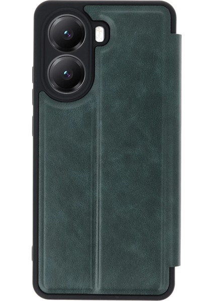 Xiaomi Poco X7 Pro Kılıf Flip Cover - Koyu Yeşil fiyatları