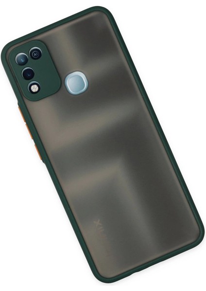 Infinix Hot 10 Play Kılıf Montreal Silikon Kapak - Yeşil modelleri