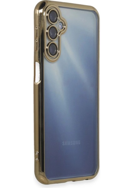 Samsung Galaxy A55 5g Kılıf Razer Lensli Silikon - Gold fiyatları