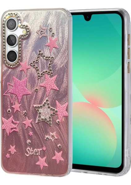 Samsung Galaxy A26 Kılıf Blade Aynalı Desenli Kapak - Desen 7