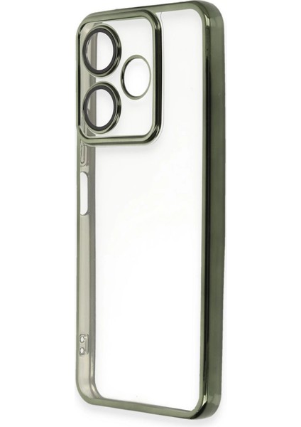 Xiaomi Redmi 13 4g Kılıf Razer Lensli Silikon - Yeşil fiyatları