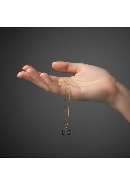 8 Ayar Altın Kolye Ucu D&u GM11078 1 gr fiyatları