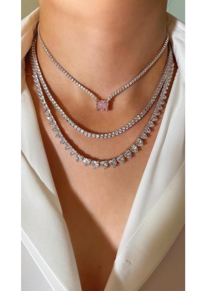 Özel Taş Tasarımlı Su Yolu Kolye fiyatları