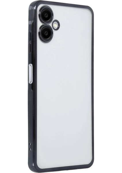 Samsung Galaxy A06 Kılıf Razer Lensli Silikon - Siyah