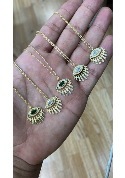 Gold Renk Göz Kolye fırsatları