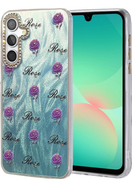 Samsung Galaxy A26 Kılıf Blade Aynalı Desenli Kapak - Desen 9