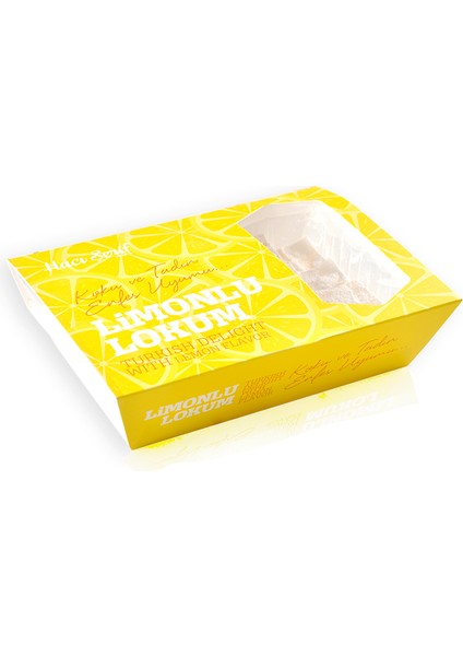 Limon Aromalı Muska Lokum (500g) fiyatları