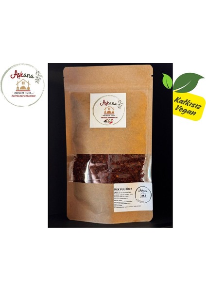 Ipek Pulbiber (Acı) 135 gr ( 1.kalite - Taptaze, Katkısız, Doğal, Hakiki )