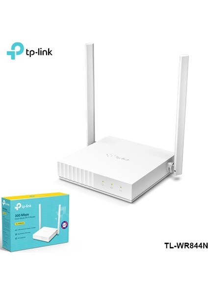 Tp-Lınk TL-WR844N 300MBPS 4 Port Kablosuz-Ethernet Multi-Mode Wi-Fi Router