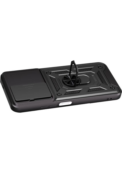 Xiaomi Redmi 15C 4g Pars Lens Yüzüklü Silikon - Siyah modelleri