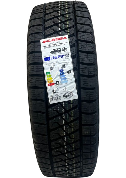 Erlas Jant Lastik 225/70R15 Lassa Wintus 2 116/114 10PR fırsatları