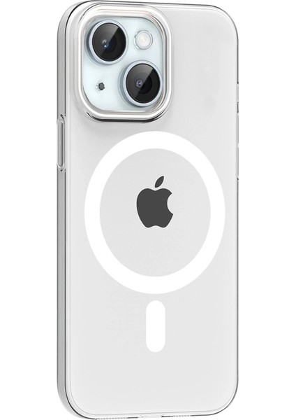 CPT05 Apple iPhone 14 Pc Blank Magsafe Kapak - Şeffaf