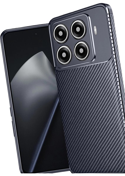Xiaomi Mi 15T Pro Auto Focus Karbon Kapak - Lacivert modelleri