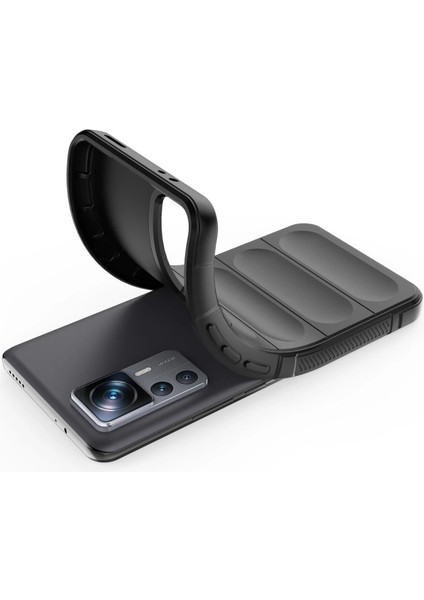 Xiaomi Mi 12T Pro Kılıf Optimum Silikon - Siyah fırsatları