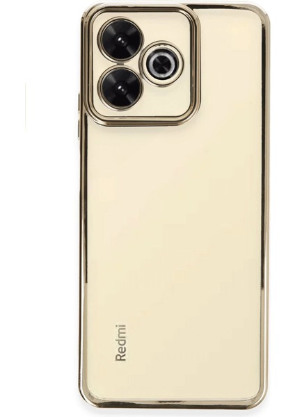 Xiaomi Redmi 13 4g Kılıf Razer Lensli Silikon - Gold