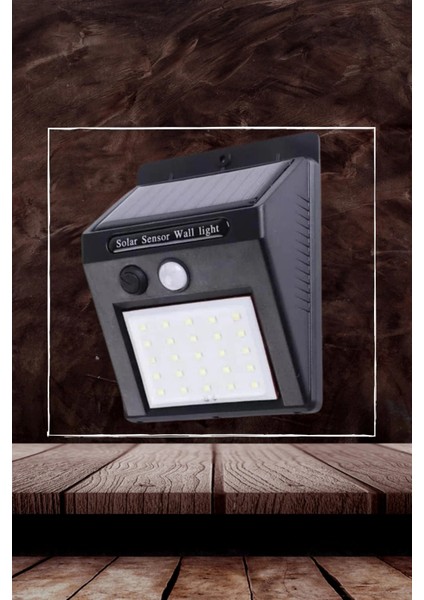 Bahçe Aydınlatma Sensörlü Güneş Enerjili Duvar Lambası 40 LED Işık fırsatları