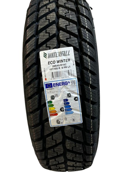 Erlas Jant Lastik 205/65R16 Waterfall Eco Winter 107/105 C