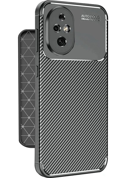 Honor 200 Kılıf Auto Focus Karbon Kapak - Siyah fiyatları