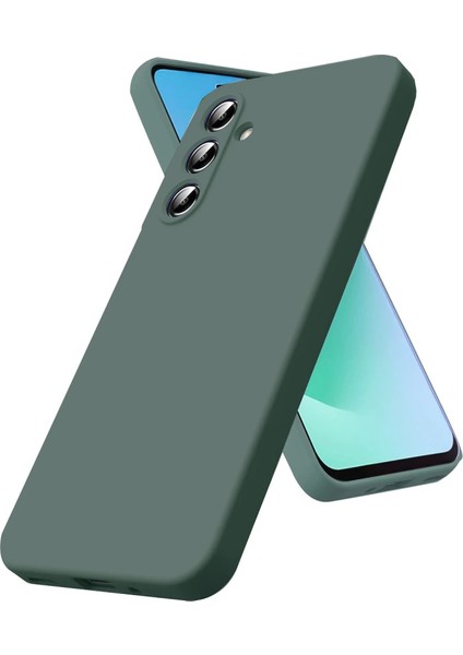 Samsung Galaxy S25 Fe First Silikon - Koyu Yeşil