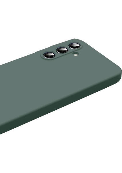Samsung Galaxy S25 Fe First Silikon - Koyu Yeşil fiyatları