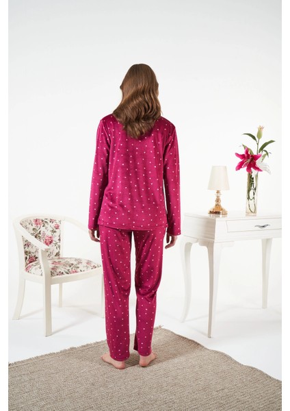 Estiva 25365 Gömlek Yaka Kadife Pijama Takımı fiyatları