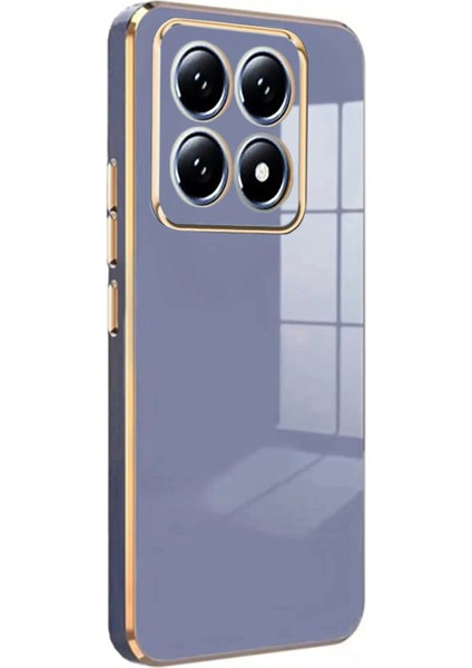CPT05 Xiaomi Mi 14T Pro Volet Silikon - Mavi