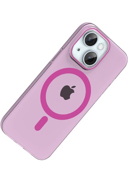 CPT05 Apple iPhone 14 Pc Blank Magsafe Kapak - Pembe fiyatları