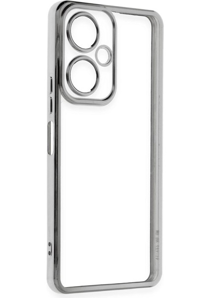 Vivo Y27 Kılıf Razer Lensli Silikon - Gümüş fiyatları