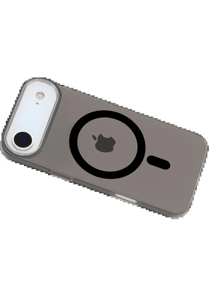 CPT05 Apple iPhone 17 Air Pc Blank Magsafe Kapak - Siyah modelleri