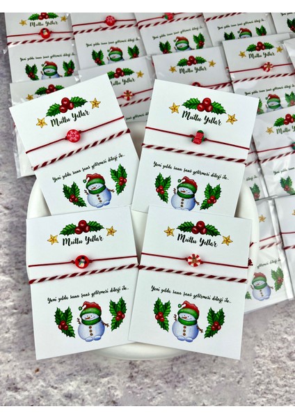 Yılbaşı Bilekliği Şans Bilekliği 10 Adet Yılbaşı Hediyesi fiyatları