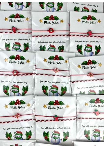 Yılbaşı Bilekliği Şans Bilekliği 10 Adet Yılbaşı Hediyesi fırsatları