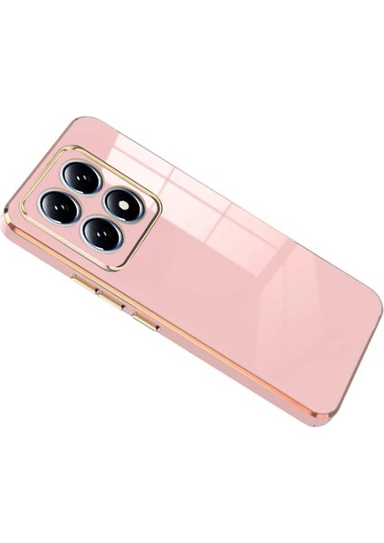 CPT05 Xiaomi Mi 14T Pro Volet Silikon - Pembe fiyatları