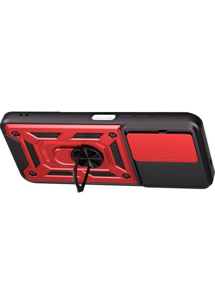 CPT05 Xiaomi Redmi 15C 4g Pars Lens Yüzüklü Silikon - Kırmızı fiyatları