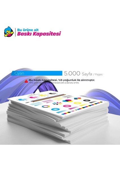 Canon CRG-064 Muadil Toner Mavi -Çipli / LBP-722CDW / MF-832CDW modelleri