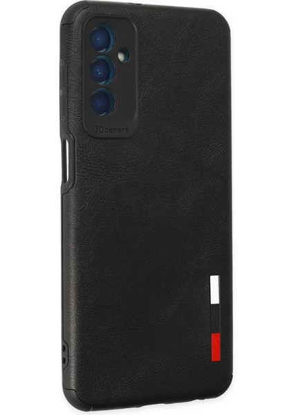 Samsung Galaxy M13 Kılıf Loop Deri Silikon - Siyah modelleri