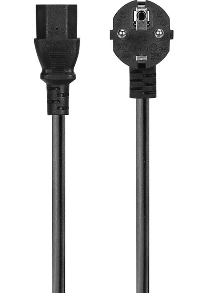 175P 1.5m 0.75MM 3 Pin x 0.75MM Ac Güç Kablosu Lüks Bilgisayar Tv Ses Sistemleri Için Lüx Power Kablo