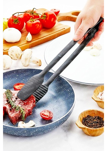 Yanmaz Yapışmaz Servis ve Maşası Plastik