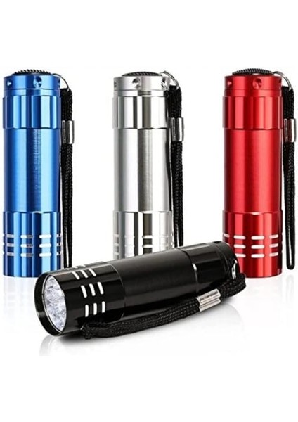 3 Adet Pilli Metal Mini 9 Ledli Acil Enerji Krizi Deprem Çantası Kamp fiyatları