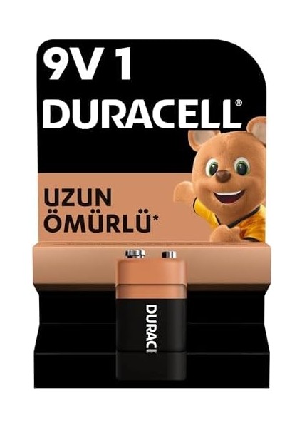 9V Alkalin Pil (1'li Paket) 6LR61/MN1604 fiyatları